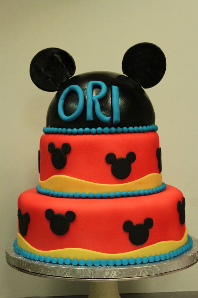 Red Mickey Mouse Cake- Order Online Red Mickey Mouse Cake @ Flavoursguru