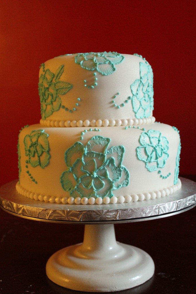 Brush Embroidery Cake by ArteDiAmore on DeviantArt