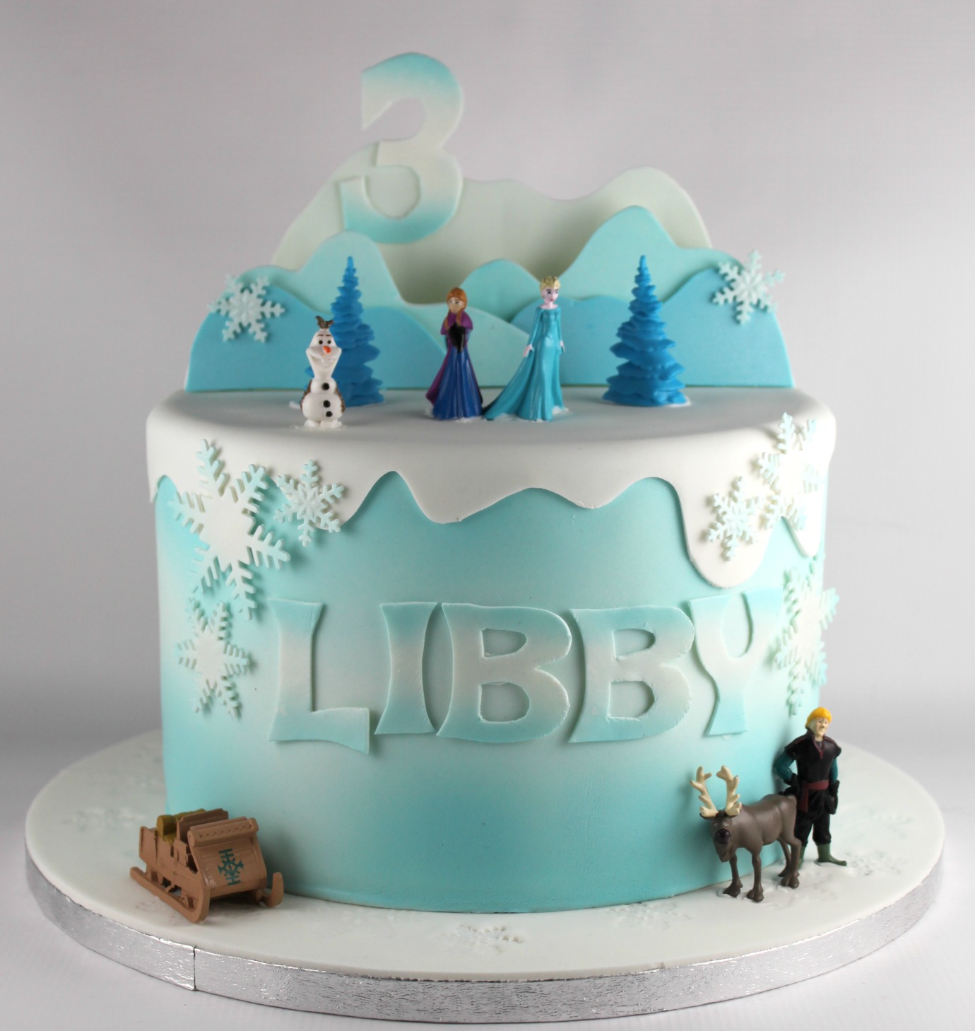 Frozen Elsa Cake #1-mncb.edu.vn
