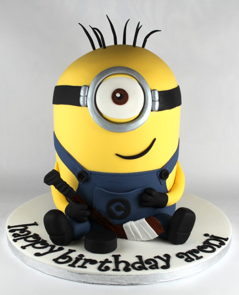 Minion Cake - Hayley Cakes and Cookies Hayley Cakes and Cookies