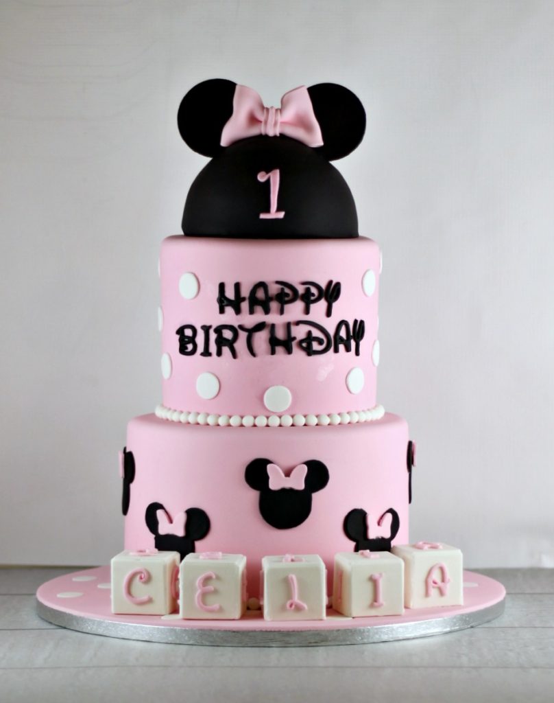 Minnie Mouse number 1 cake for a... - Delish Cakes by Tracey | Facebook