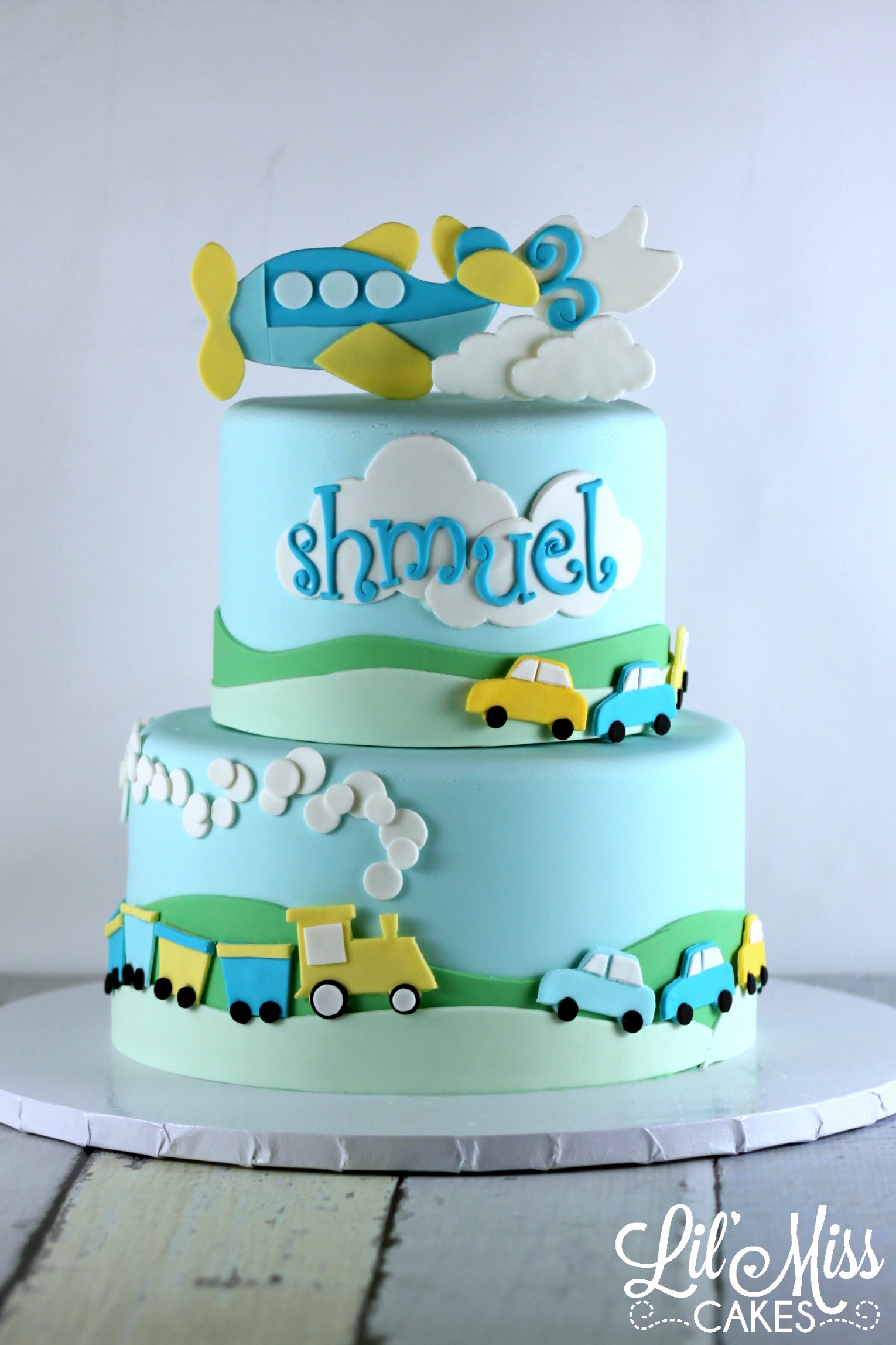 2-Tier Cars Theme Cake – Cakes All The Way